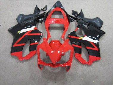 Moto Plástico CBR 600 F4i 01-03 - Rojo Negro