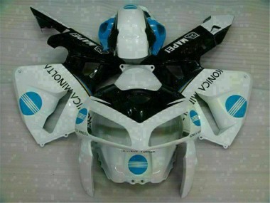 Moto Plástico CBR 600 RR 05-06 - Blanco Azul