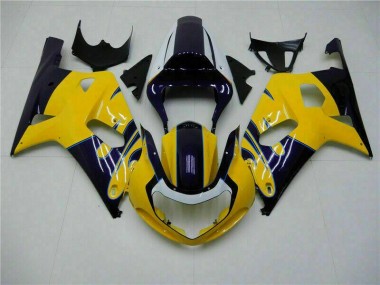 Moto Plástico GSXR 600 / 750 K1 K2 K3 01-03 - Amarillo