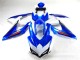 Moto Plástico GSXR 600 / 750 K8 08-10 - Azul Blanco Moto Plástico GSXR 600 / 750 K8 08-10 - Azul Blanco