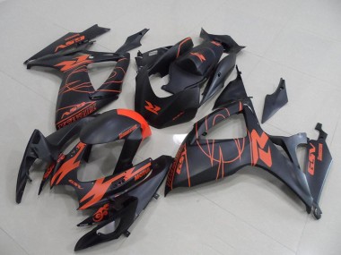 Moto Plástico GSXR 750 K6 06-07 - Negro Rojo