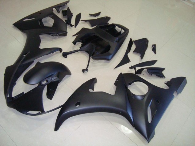 Moto Plástico R6 03-05 - Negro Mate Moto Plástico R6 03-05 - Negro Mate