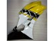 Moto Plástico R6 06-07 - Amarillo Blanco Negro Moto Plástico R6 06-07 - Amarillo Blanco Negro