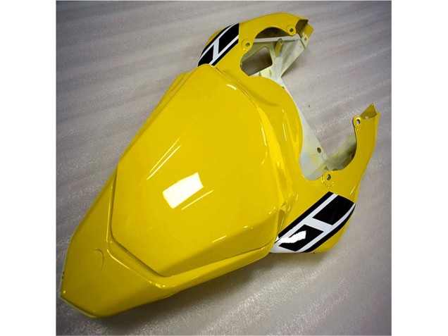 Moto Plástico R6 06-07 - Amarillo Blanco Negro Moto Plástico R6 06-07 - Amarillo Blanco Negro