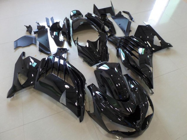 Moto Plástico ZX14R ZZR 1400 12-21 - Brillante Negro Moto Plástico ZX14R ZZR 1400 12-21 - Brillante Negro