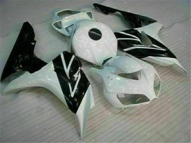 Plástica Moto CBR 1000 RR 04-05 - Blanco Negro