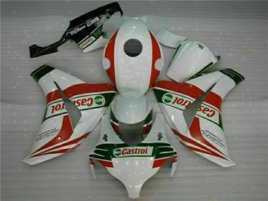 Plástica Moto CBR 1000 RR 08-11 - Blanco Rojo