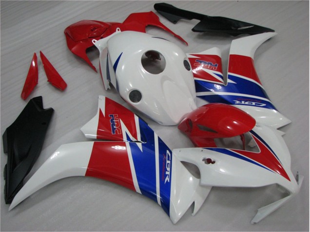 Plástica Moto CBR 1000 RR 12-16 - Blanco Azul Rojo Plástica Moto CBR 1000 RR 12-16 - Blanco Azul Rojo