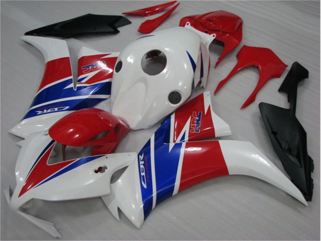 Plástica Moto CBR 1000 RR 12-16 - Blanco Azul Rojo Plástica Moto CBR 1000 RR 12-16 - Blanco Azul Rojo