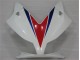 Plástica Moto CBR 1000 RR 12-16 - Blanco Azul Rojo Plástica Moto CBR 1000 RR 12-16 - Blanco Azul Rojo