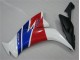 Plástica Moto CBR 1000 RR 12-16 - Blanco Azul Rojo Plástica Moto CBR 1000 RR 12-16 - Blanco Azul Rojo