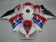 Plástica Moto CBR 1000 RR 12-16 - Blanco Azul Rojo Plástica Moto CBR 1000 RR 12-16 - Blanco Azul Rojo