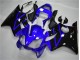 Plástica Moto CBR 600 F4i 01-03 - Azul Negro Plástica Moto CBR 600 F4i 01-03 - Azul Negro
