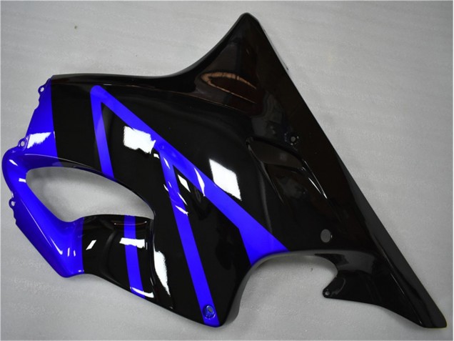 Plástica Moto CBR 600 F4i 01-03 - Azul Negro Plástica Moto CBR 600 F4i 01-03 - Azul Negro