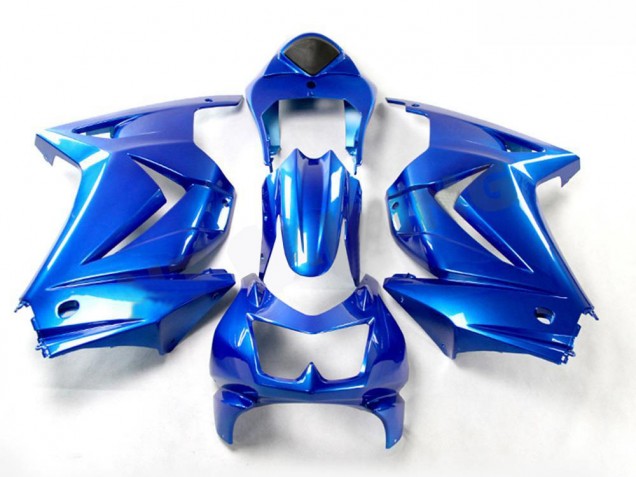 Plástica Moto EX250 08-12 - Azul Plástica Moto EX250 08-12 - Azul