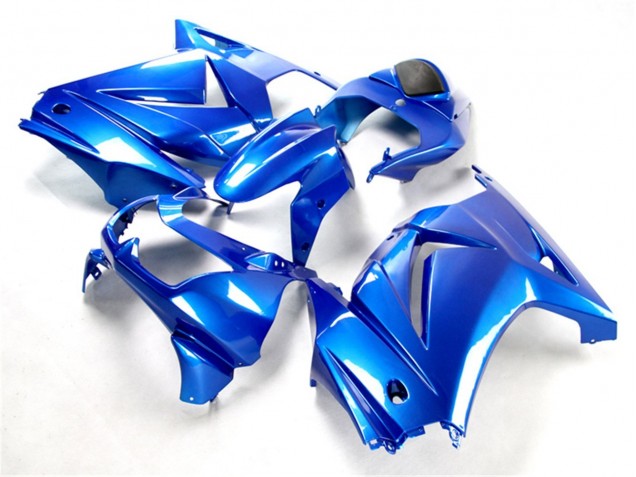 Plástica Moto EX250 08-12 - Azul Plástica Moto EX250 08-12 - Azul