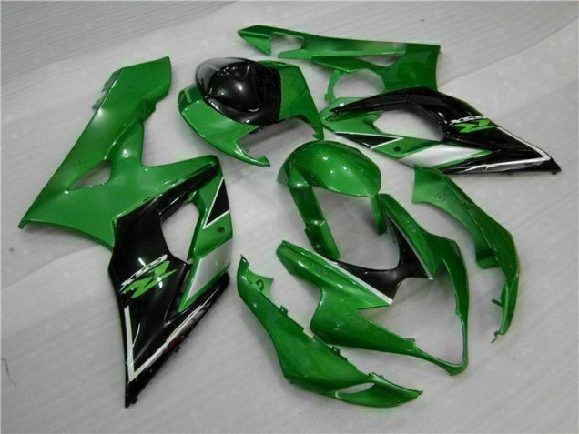 Plástica Moto GSXR 1000 K5 05-06 - Verde Plástica Moto GSXR 1000 K5 05-06 - Verde
