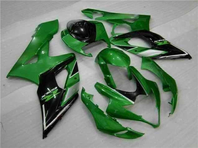 Plástica Moto GSXR 1000 K5 05-06 - Verde Plástica Moto GSXR 1000 K5 05-06 - Verde