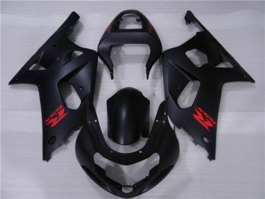 Plástica Moto GSXR 600 / 750 K1 K2 K3 01-03 - Negro