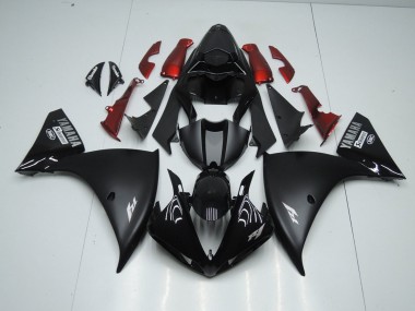 Plástica Moto R1 12-14 - Negro Mate
