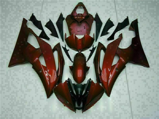 Plástica Moto R6 08-16 - Rojo Plástica Moto R6 08-16 - Rojo
