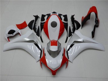 Plástico Moto CBR 1000 RR 08-11 - Blanco Rojo