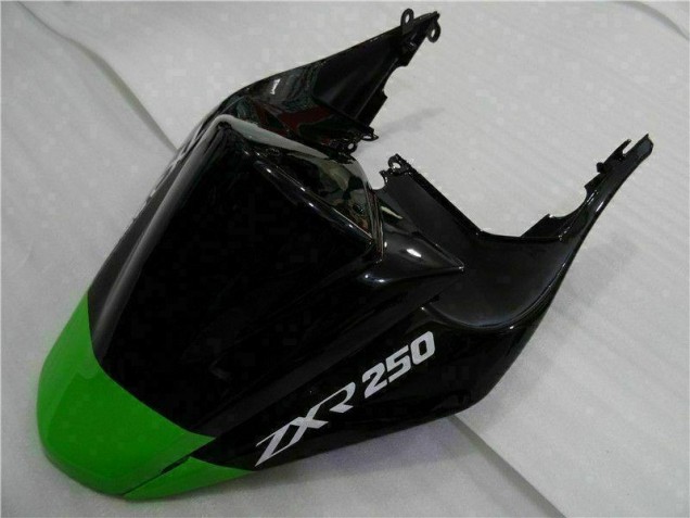 Plástico Moto EX250 08-12 - Negro Verde Plástico Moto EX250 08-12 - Negro Verde