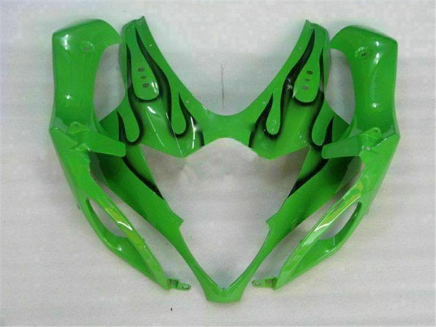 Plástico Moto GSXR 1000 K5 05-06 - Verde Plástico Moto GSXR 1000 K5 05-06 - Verde