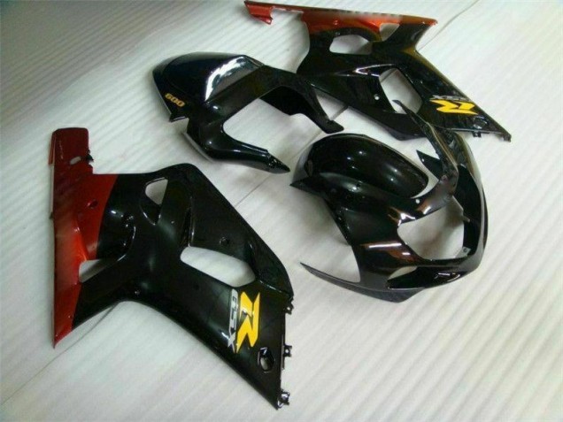 Plástico Moto GSXR 600 / 750 K1 K2 K3 01-03 - Negro Plástico Moto GSXR 600 / 750 K1 K2 K3 01-03 - Negro