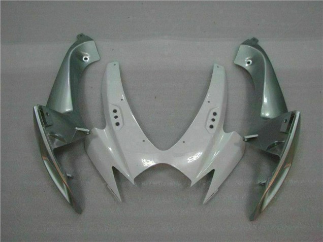 Plástico Moto GSXR 600 / 750 K6 06-07 - Blanco Plata Plástico Moto GSXR 600 / 750 K6 06-07 - Blanco Plata