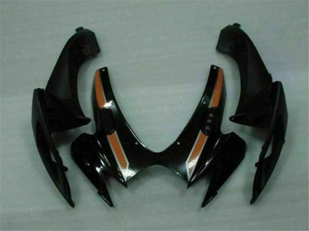 Plástico Moto GSXR 600 / 750 K6 06-07 - Negro Naranja Plástico Moto GSXR 600 / 750 K6 06-07 - Negro Naranja