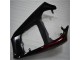 Plástico Moto R6 03-05 - Negro Rojo Llama Plástico Moto R6 03-05 - Negro Rojo Llama