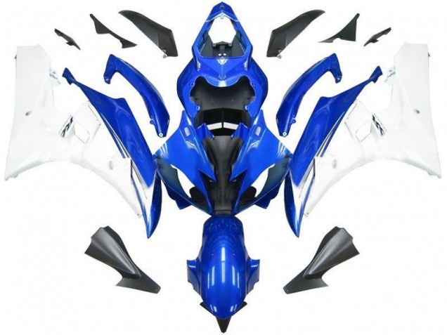 Plástico Moto R6 06-07 - Azul Blanco Plástico Moto R6 06-07 - Azul Blanco
